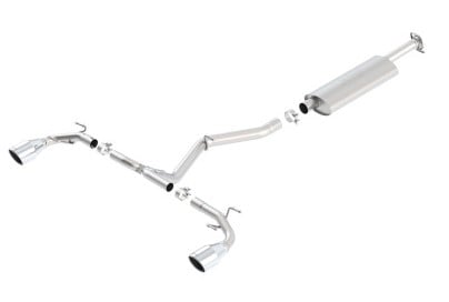 borla 13-15 scion fr-s 2.0l 4cyl 6spd / 13 subaru brz 2.0l 4cyl 6spd ss catback exhaust 140496