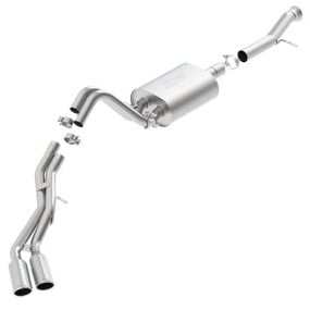 borla 2015 cadillac escalade/yukon denali 6.2l v8 at 2wd/4wd split side exit ss s-type cb exhaust 140652