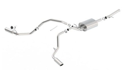 borla 14-17 chevrolet silverado 1500 5.3l v8 at/mt regular cab atak exhaust 140720