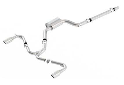 borla 15-17 volkswagen gti (mk7) 2.0t at/mt ss s-type catback exhaust 140750