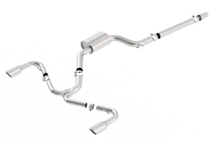 borla 2018 volkswagen gti (mk7.5) 2.0t at/mt ss s-type catback exhaust 140751
