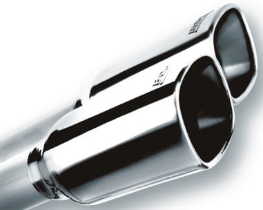 borla 19 chevrolet silverado/gmc sierra 1500 6.2l ss atak catback exhaust - square chrome tips 140784
