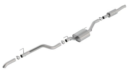 borla 2020 jeep gladiator jt 3.6l v6 awd 2.75in atak climber turndown tip 140810