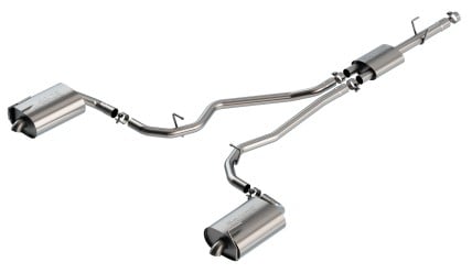 borla 2020 ford explorer xlt/limited ecoboost 2.3l 2.25in s-type exhaust - turndown tip 140824