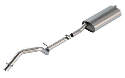 borla 18-20 jeep wrangler jlu 3.6l v6 climber turn down exit cat-back exhaust 140829