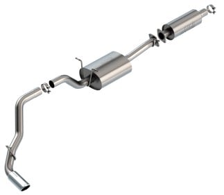 borla 19-22 ram 1500 3.6l v6 4dr 140.5/144.6/153.5 wheel base 3.0in s-type cat-back exhaust 140860