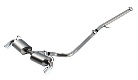 borla 2021 ford bronco sport 2.0l 2.5in / 2.25in s-type cat-back exhaust 140882