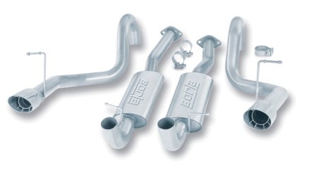 borla 94-95 mustang gt/cobra v8 5.0l ss catback exhaust 14445