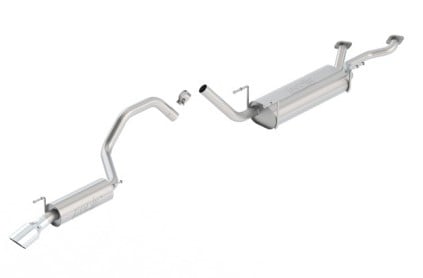 borla 98-04 lexus lx470/toyota land cruiser stainless steel catback exhaust 14814