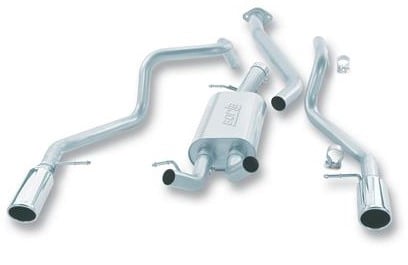 borla 99-07 chevy silverado 5.3l/4.8l catback exhaust 14824