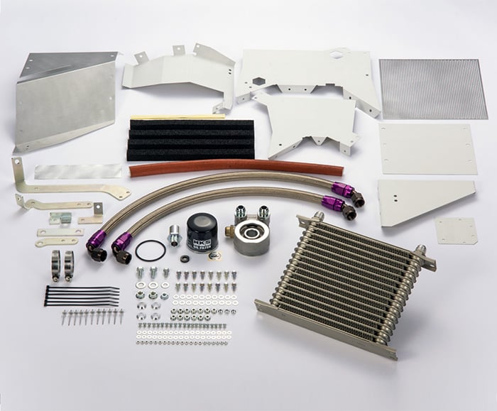 hks oil cooler s-type 14-19 subaru vab wrx sti ej20 15004-af011