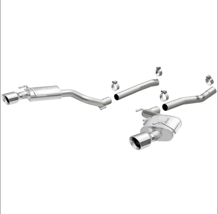 magnaflow 10-13 camaro 6.2l v8 2.5 inch street series axle back stainless cat back exhaus 15092