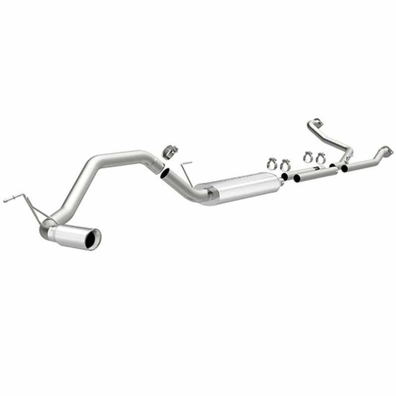 magnaflow 2010-2019 nissan frontier street series cat-back performance exhaust system 15580