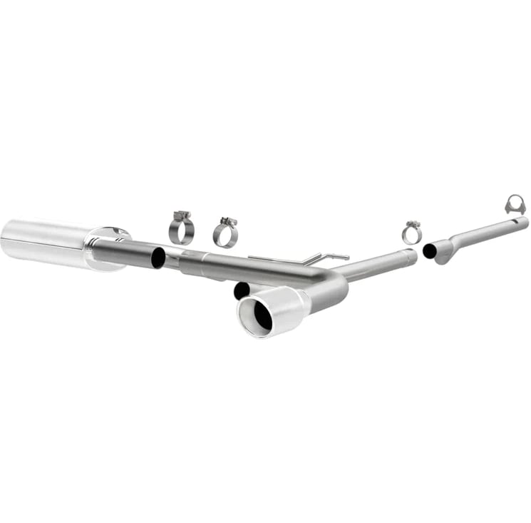 magnaflow 13-18 ford fusion l4 1.6l turbo stainless cat back performance exhaust 15229