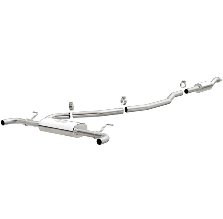 magnaflow 13-15 lincoln mkz l4 2.0l turbo stainless cat back performance exhaust dual split rear 15230