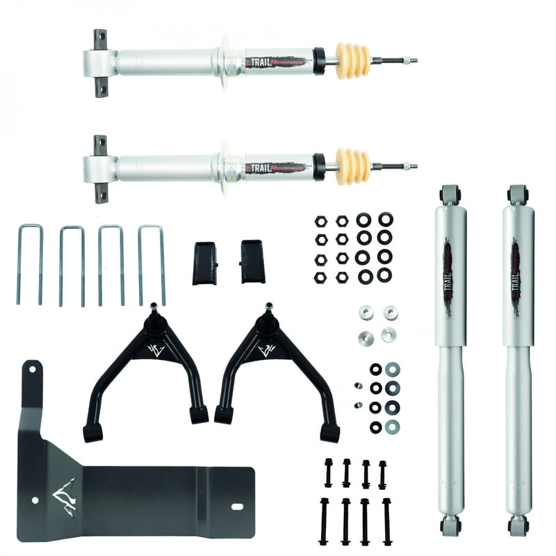 belltech 14-16 silverado / sierra 1500 4wd ext & crew cab 4in trail perf lift kit 150206tp
