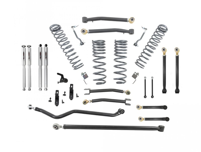 belltech 20-21 gladiator jt rubicon 4in. lift lift kit w/ trail performance shocks 153206tp