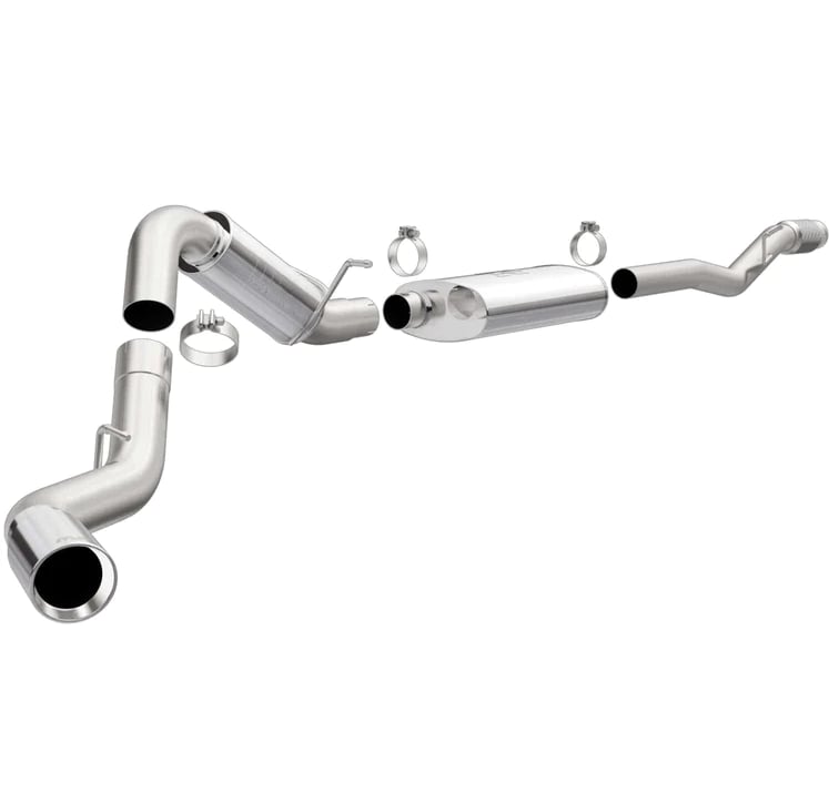 magnaflow 14-18 chev/gmc silverado/sierra 1500 v8 6.2l ss cat-back single p/s rear exit perf exhaust 15329