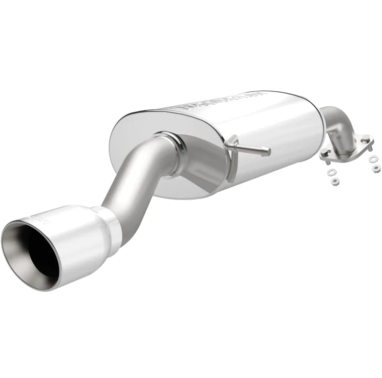 magnaflow 11-14 mazda 2 1.5l single rear exit stainless catback performance exhaust 15555