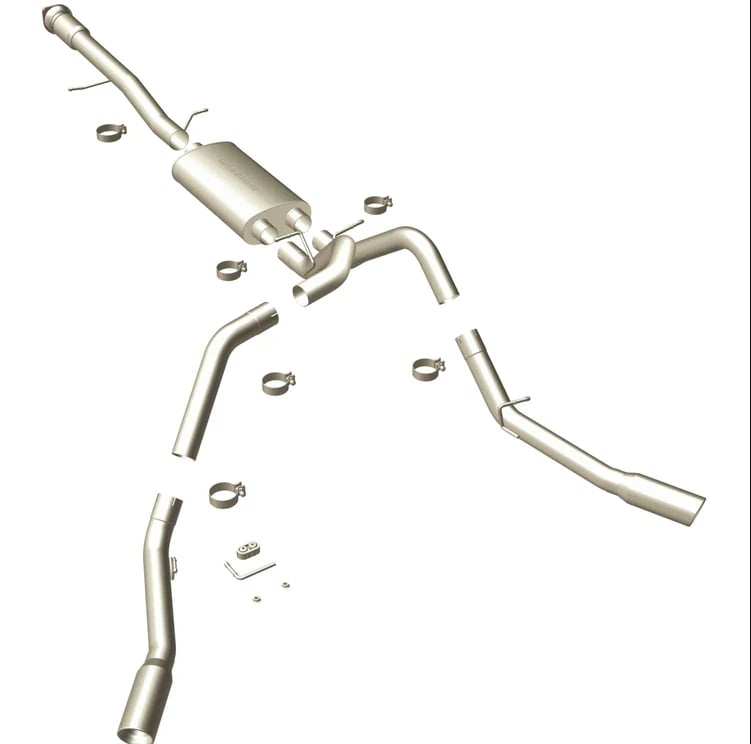magnaflow sys cat-back 2010 gmc sierra denali 6.2l 15574