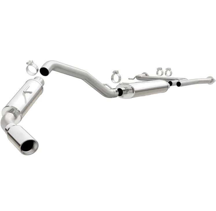 magnaflow 10-14 nissan armada / infiniti qx56 5.6l v8 single passenger rear exit catback exhaust 15575