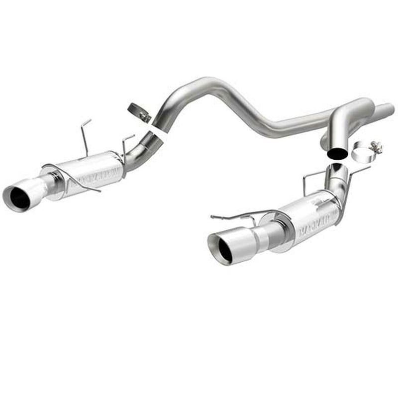 magnaflow ford mustang/shelby gt500 competition series cat-back performance exhaust system 15590