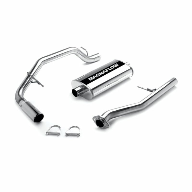 magnaflow 2000-2006 chevrolet suburban, gmc yukon xl 1500 street series cat-back performance exhaust system 15665