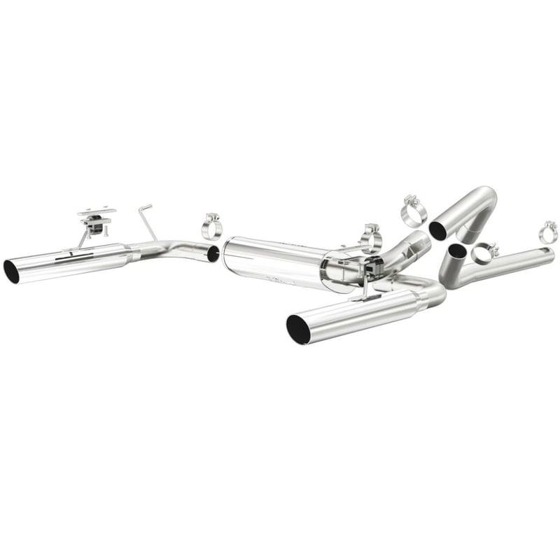 magnaflow 83-92 chevrolet camaro(z-28)-pontiac firebird(trans am) street series cat-back performance exhaust system 16829