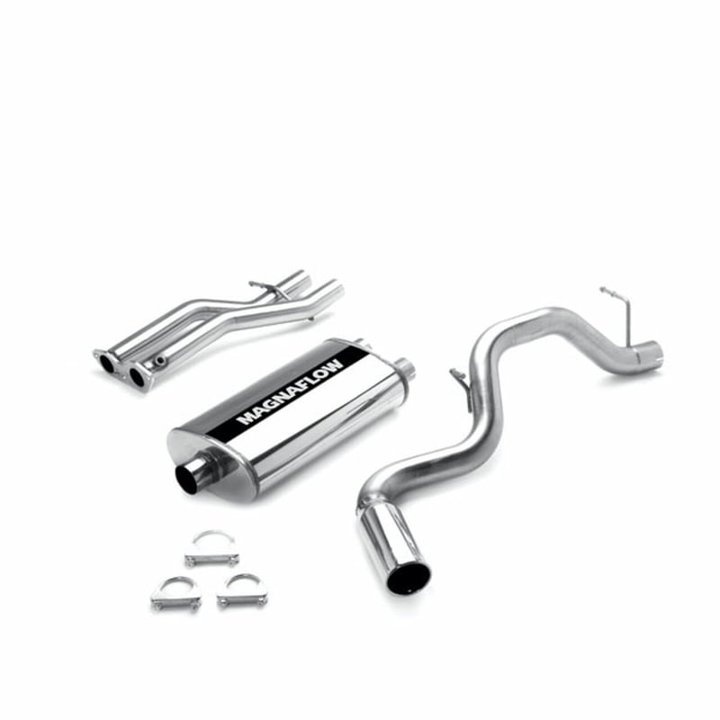magnaflow 1996-1999 chevrolet/gmc tahoe,denali,yukon street series cat-back performance exhaust systemf 15701