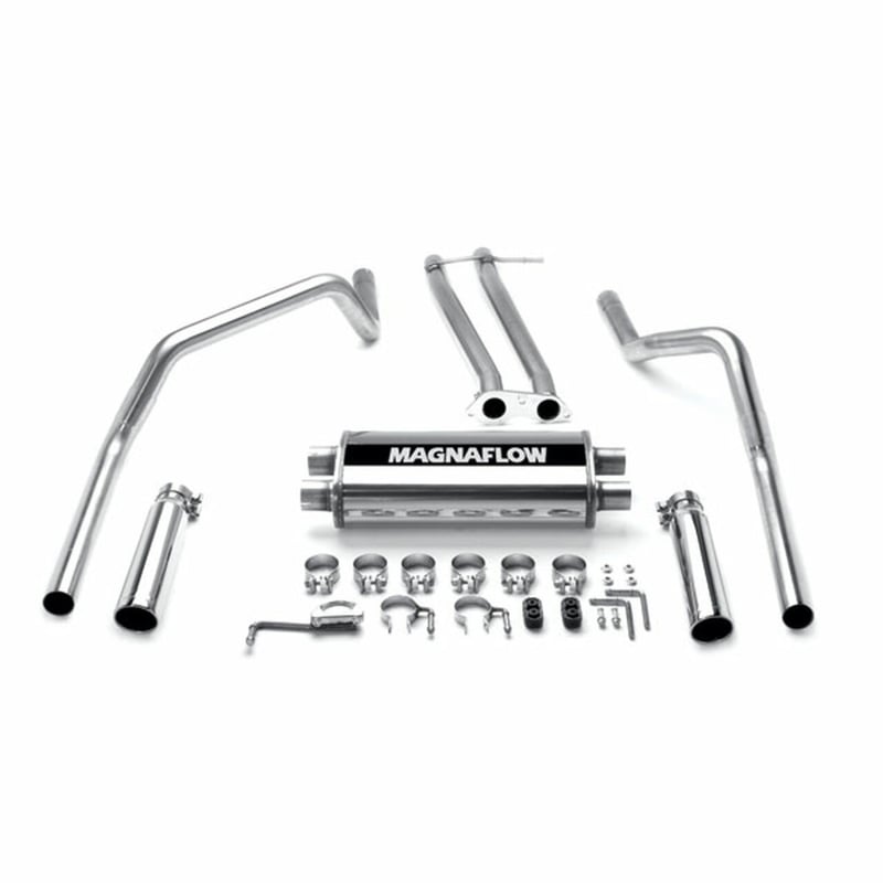 magnaflow 1996-1998 chevrolet silverado street series cat-back performance exhaust system 15750