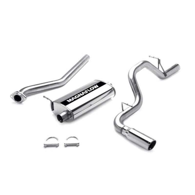 magnaflow 2003-2006 chevrolet-gmc silverado/sierra single side exit street series cat-back performance exhaust system 15778
