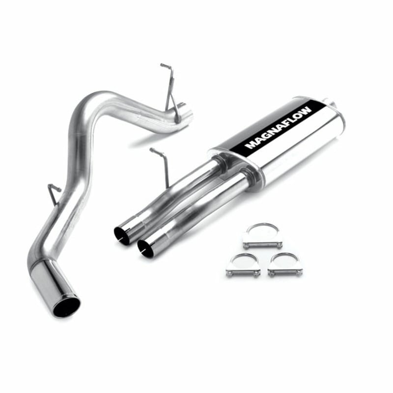 magnaflow 2001-2002 chevy-gmc silverado/sierra 2500hd street series cat-back performance exhaust system 15779