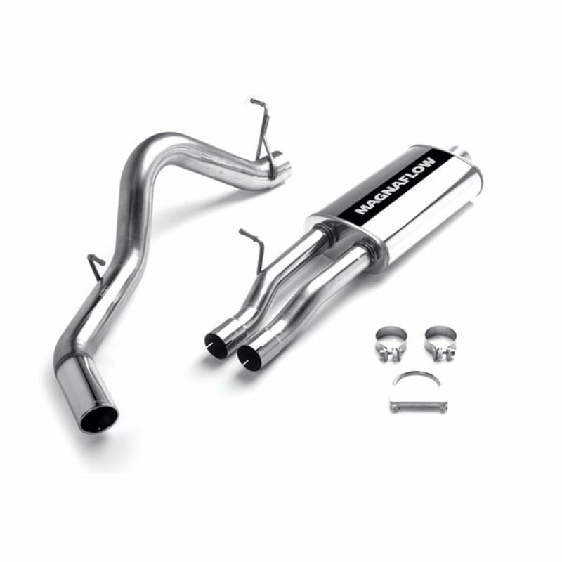 magnaflow 2003-2006 chevrolet/gmc silverado/sierra 2500hd street series cat-back performance exhaust system 15789