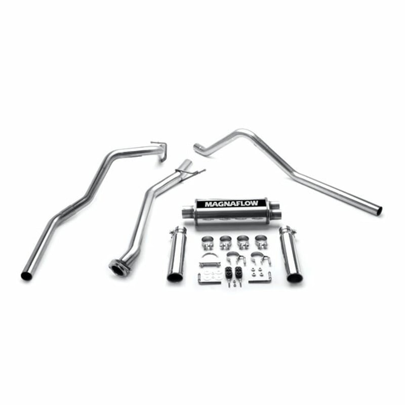 magnaflow 03-06 chevrolet/gmc silverado/sierra 1500 stainless cat-back dual performance exhaust system 15792