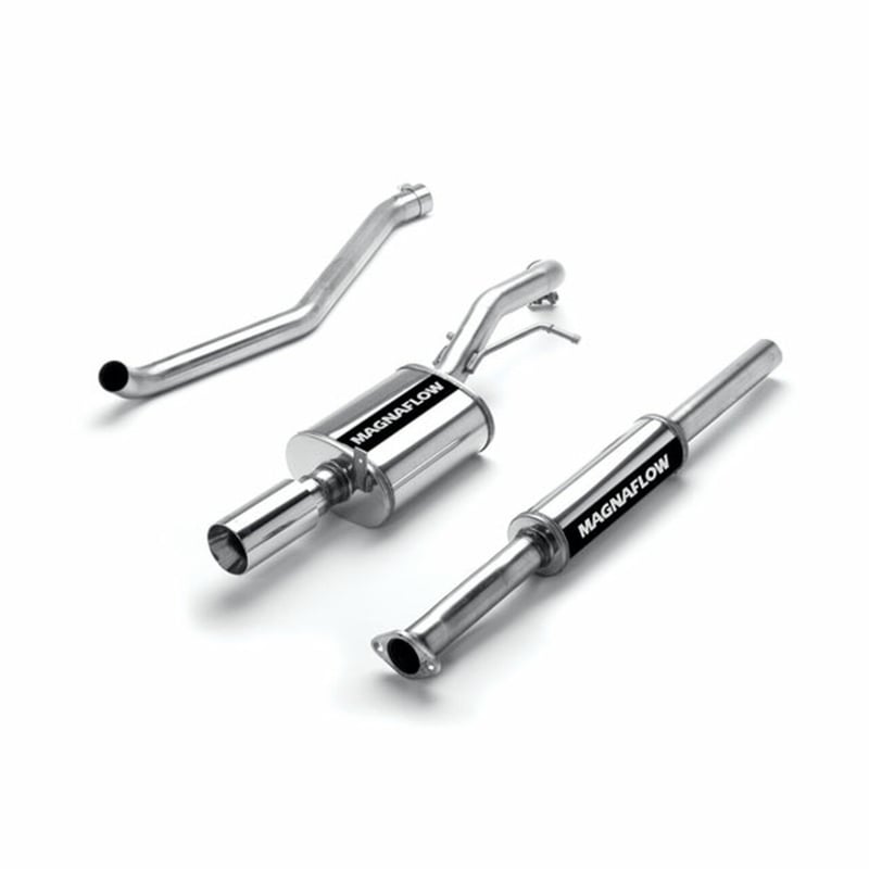 magnaflow 02-03 mitsubishi lancer street series cat-back performance exhaust system 15805