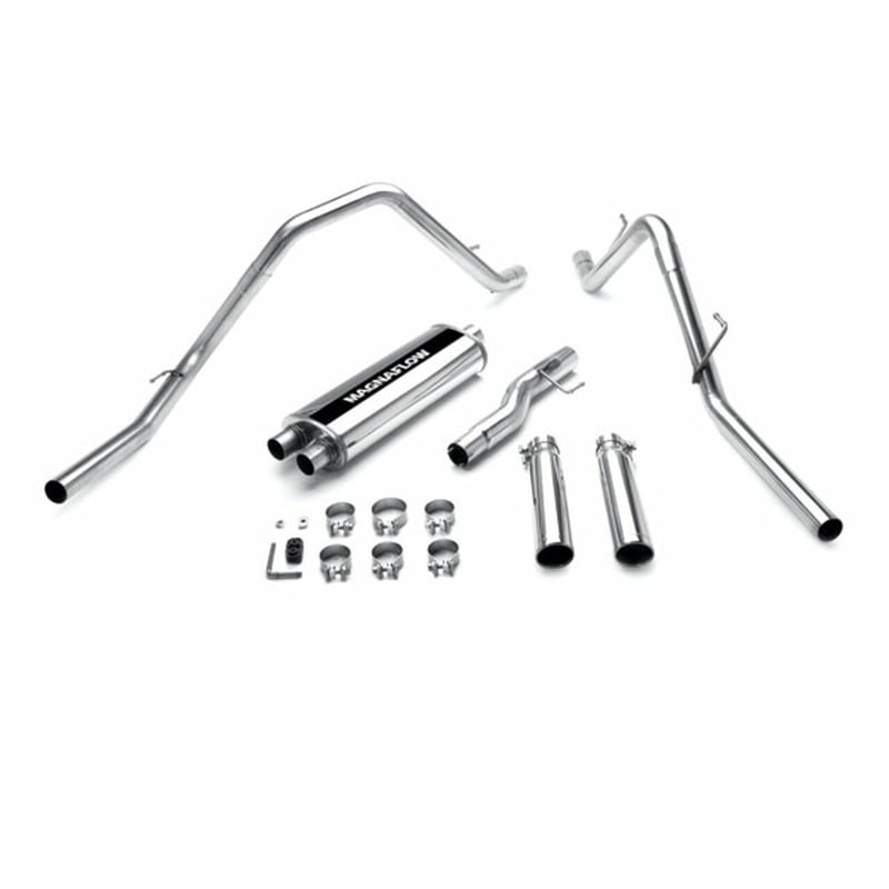 magnaflow 02-03 dodge ram 1500 dual rear exit stainless performance exhaust system 15813