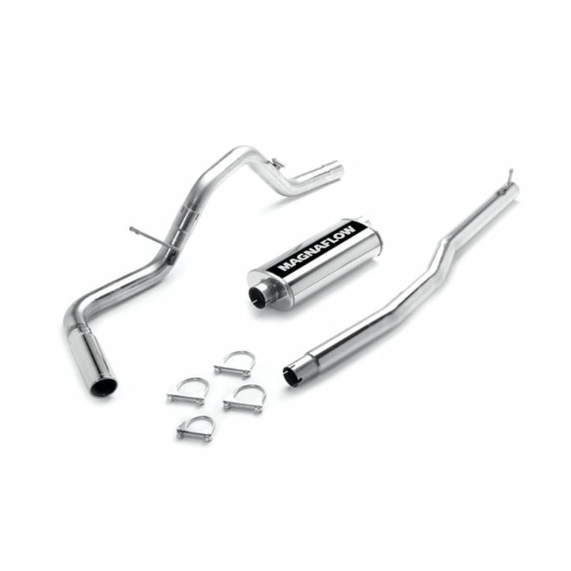 magnaflow 2004 dodge dakota street series 3" single side exit cat-back performance exhaust system 15876
