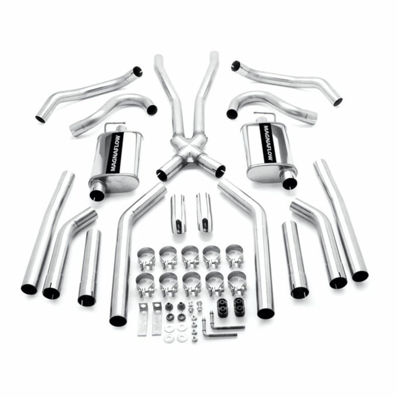 magnaflow 2.5"chevrolet,pontiac,buick,olds a body stainless performance exhaust system15894