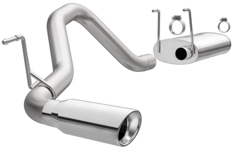 magnaflow 2011-2018 dodge ram 1500 street series cat-back performance exhaust system16386