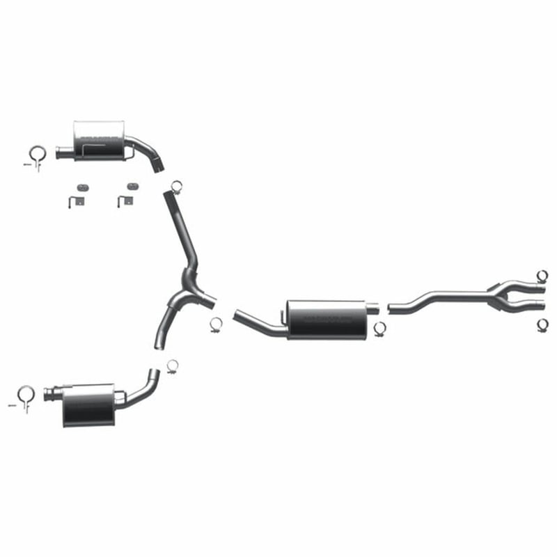 magnaflow 09-10 dodge callenger dual performance exhaust system 16484