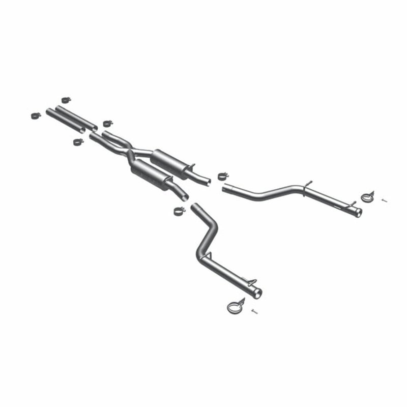magnaflow 2009-2014 dodge challenger competition series cat-back performance exhaust system 16516