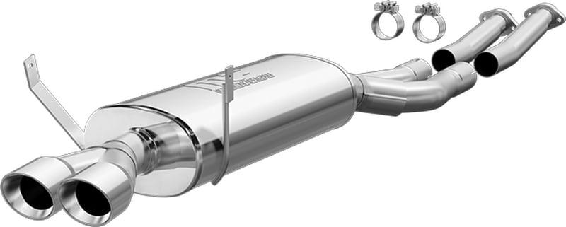 magnaflow 92-95 bmw 325i,325is touring series cat-back performance exhaust system 16534