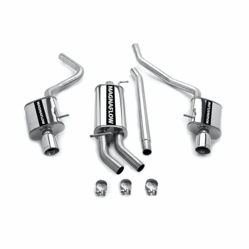 magnaflow 02-05 audi a4 touring series cat-back performance exhaust system 16600