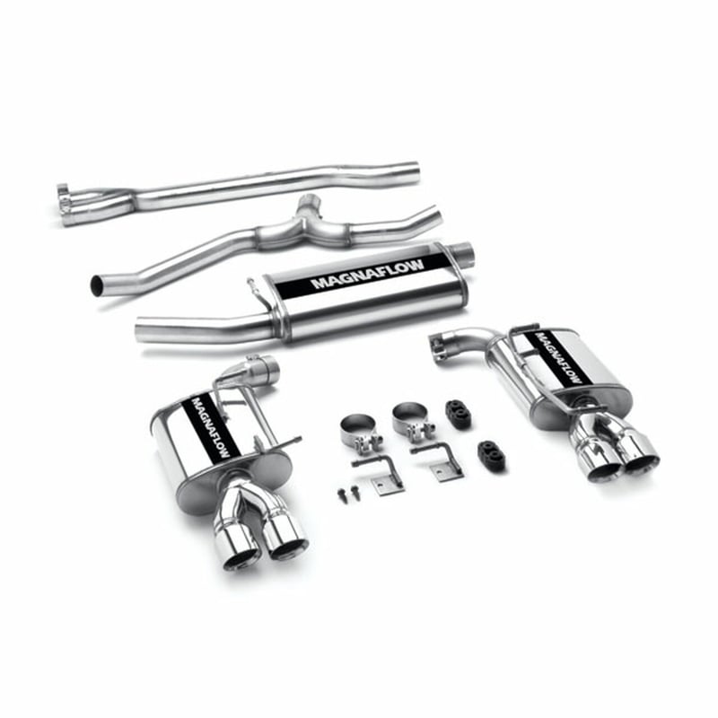 magnaflow 05-10 chrysler 300 street series dual cat-back performance exhaust system 16623