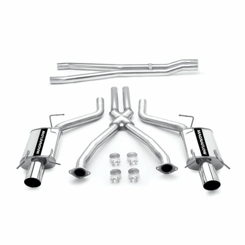 magnaflow 04-07 cadillac cts v street series cat-back performance exhaust system 16636