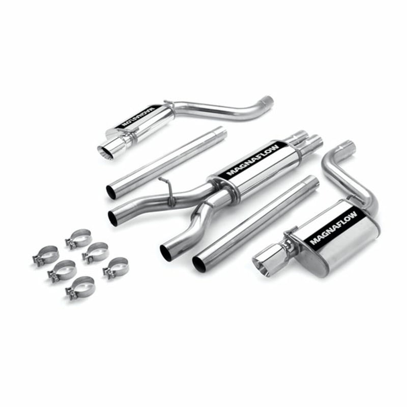 magnaflow 05-11 chrysler 300, dodge magnum, charger (srt-8) street series cat-back performance exhaust system16642
