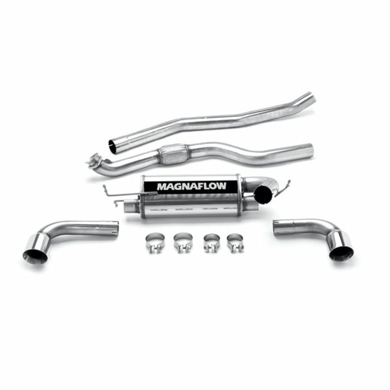 magnaflow 2007-2009 pontiac solstice street series cat-back performance exhaust system 16645