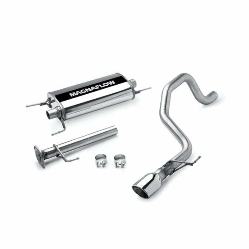 magnaflow 2007-2014 toyota fj cruiser street series cat-back performance exhaust system 16649