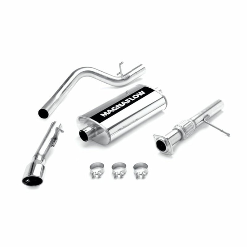 magnaflow 2007-2008 chevrolet tahoe-gmc yukon street series cat-back performance exhaust system16672