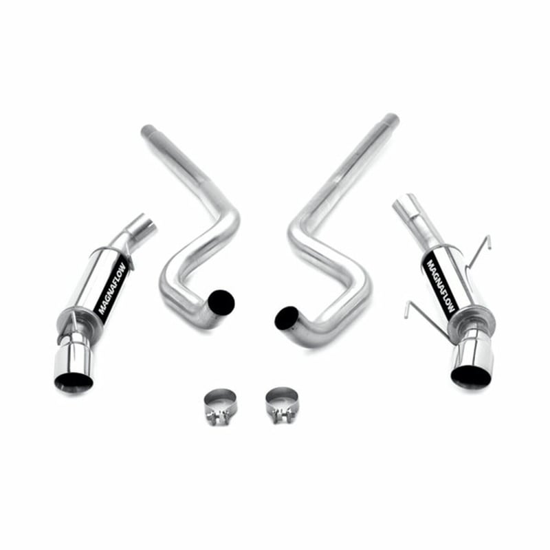 magnaflow 05-09 ford mustang, shelby gt500 competition series cat-back performance exhaust system 16674